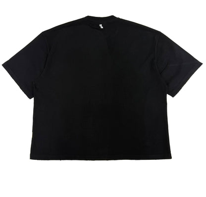 T Shirt Black/Olive Green
