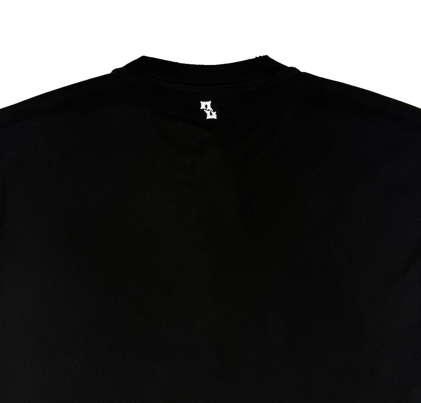 T Shirt Black/Olive Green