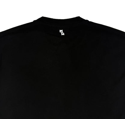 T Shirt Black/Olive Green